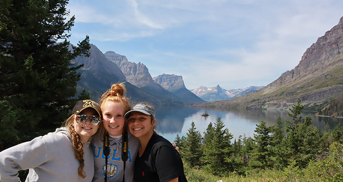 group of happy girls