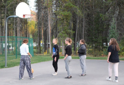 Throughout the school year, girls at Elk Mountain have opportunities to participate in a number of activities; aerobics, self-defense lessons, dance, river rafting, and rock climbing are just a few. Winter often finds our girls snowboarding on Schweitzer Mountain and snowshoeing or sledding at the lodge.
